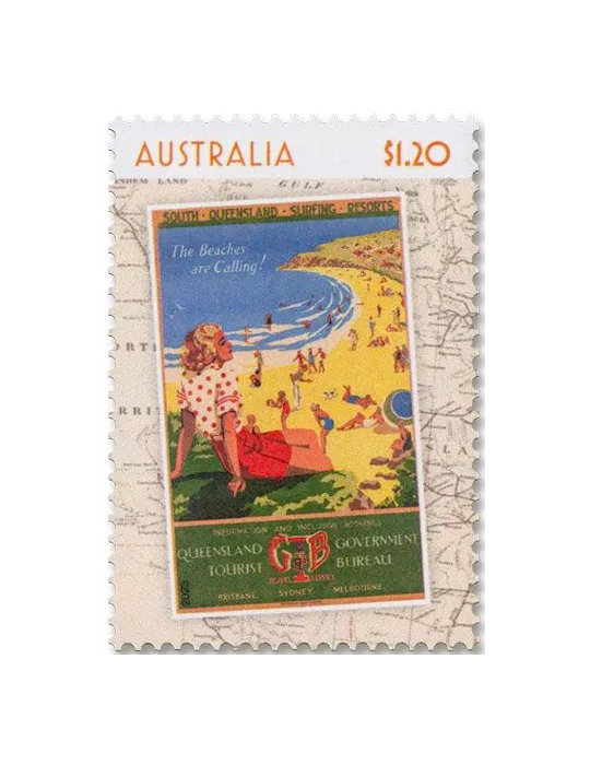 n° 5372/5374 - Timbre AUSTRALIE Poste