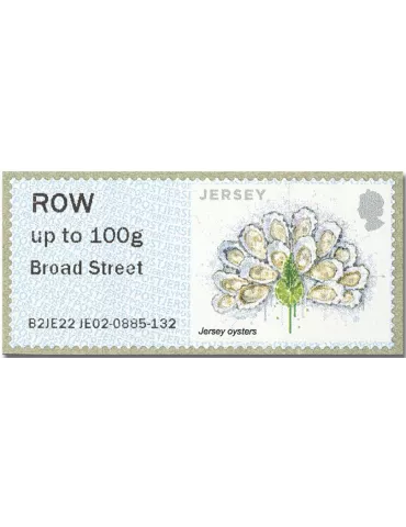 n° 65a/70a - Timbre JERSEY Timbres de distributeurs