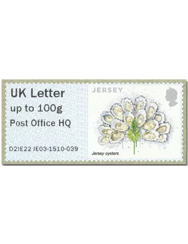 n° 65b/70b - Timbre JERSEY Timbres de distributeurs