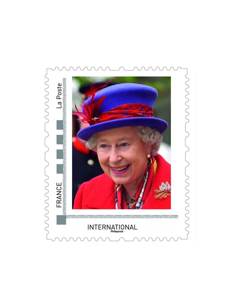 FRANCE : Collector Reine Elisabeth II