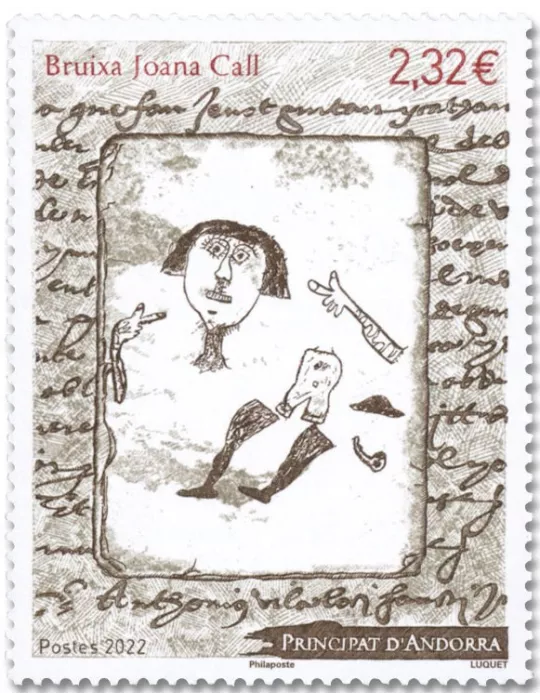 n° 879 - Timbre ANDORRE Poste