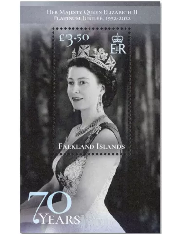 n° 54 - Timbre FALKLAND Blocs et Feuillets