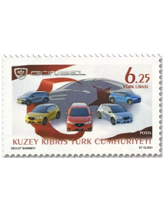 n° 827/828 - Timbre CHYPRE TURC Poste