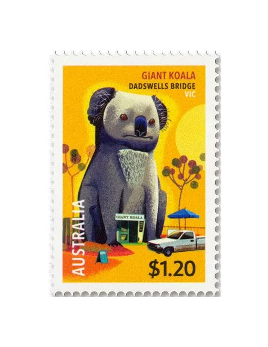 n° 5437/5441 - Timbre AUSTRALIE Poste