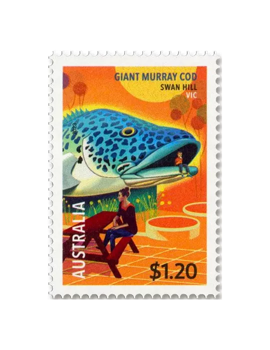 n° 5437/5441 - Timbre AUSTRALIE Poste