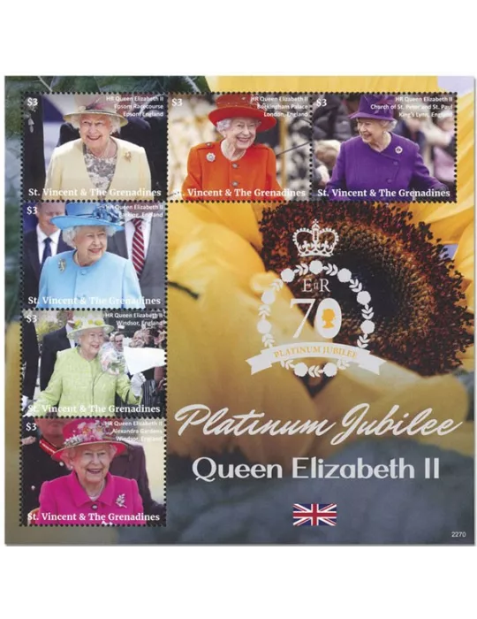 n° 6580/6585 - Timbre SAINT-VINCENT Poste