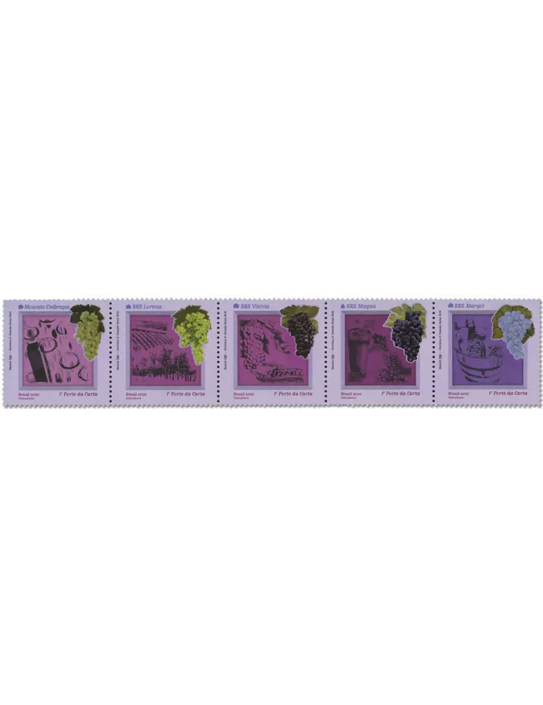 n° 3878/3882 - Timbre BRESIL Poste