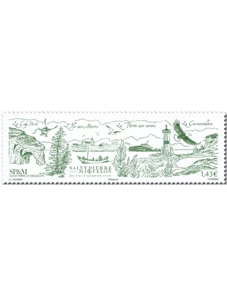 n° 1294 - Timbre Saint-Pierre et Miquelon Poste