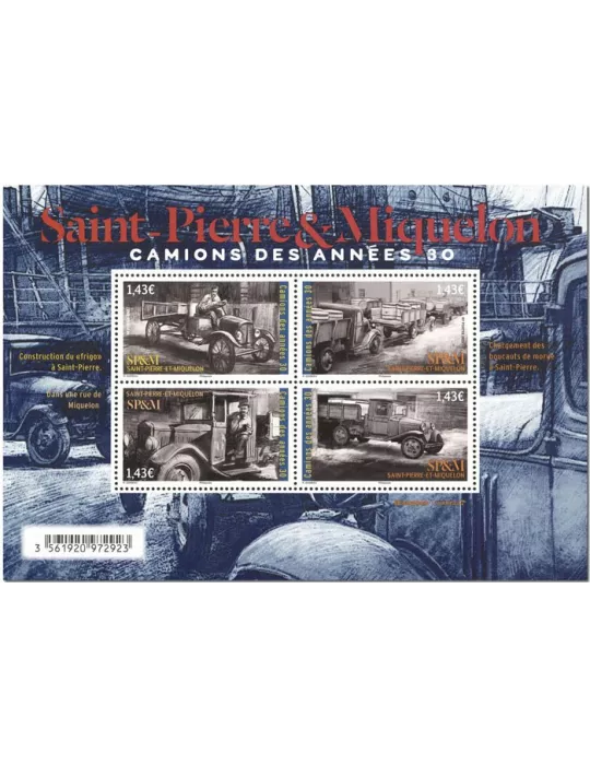 n° F1289 - Timbre Saint-Pierre et Miquelon Poste