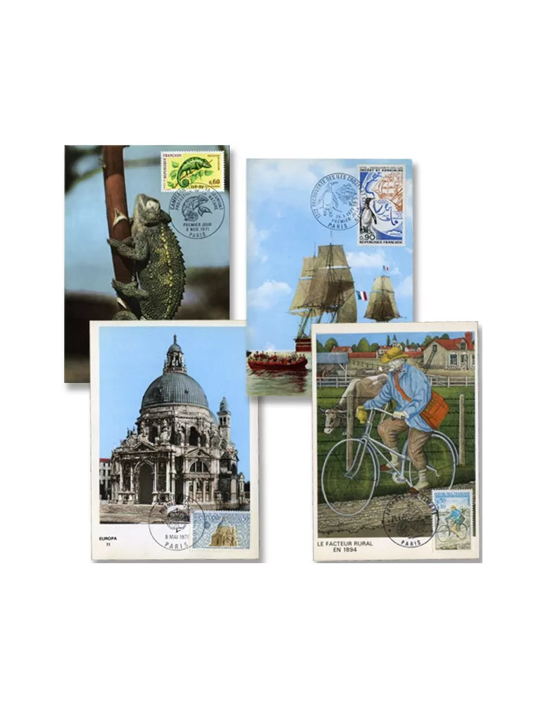 6 Lots Cartes Maximum (x50)