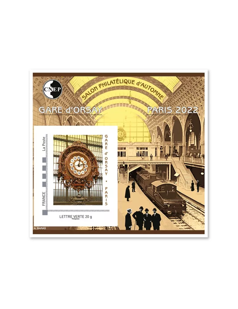 n° 90a - Timbre France CNEP (Non dentelé)