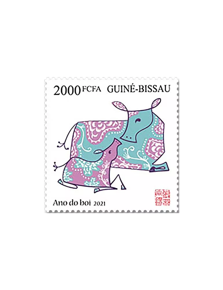 n° 8808 - Timbre GUINEE-BISSAU Poste