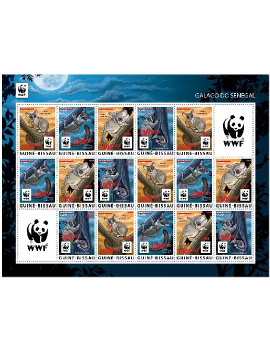 n° F8795 - Timbre GUINEE-BISSAU Poste