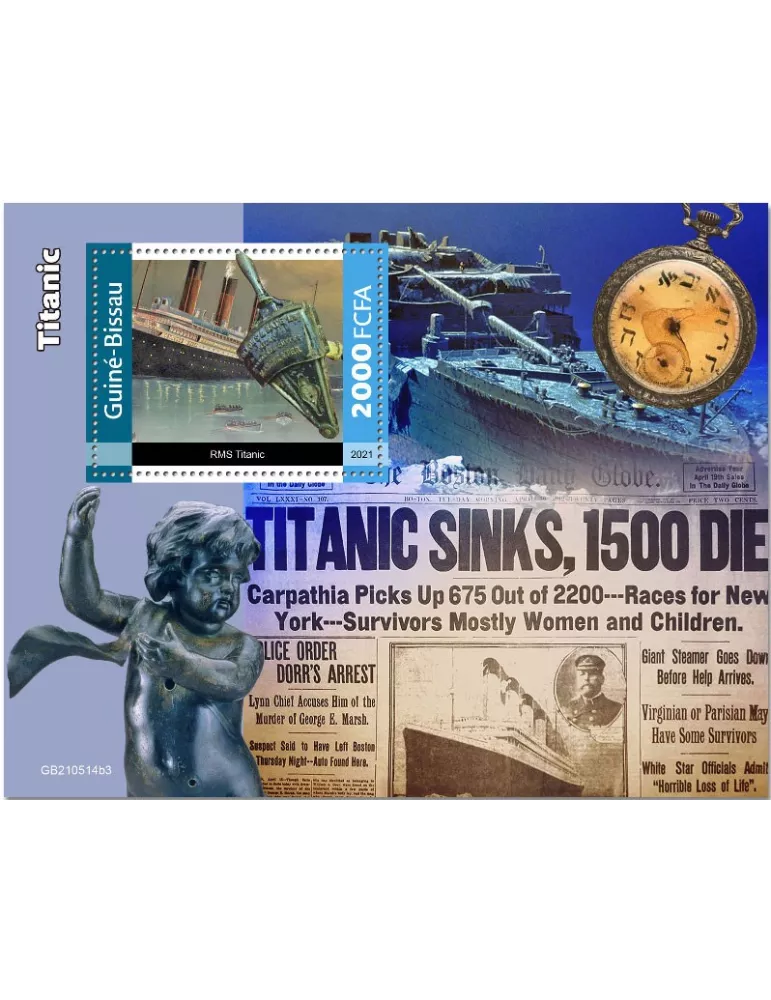 n° 1853 - Timbre GUINEE-BISSAU Blocs et feuillets