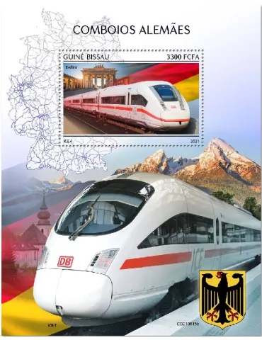 n° 1938 - Timbre GUINEE-BISSAU Blocs et feuillets