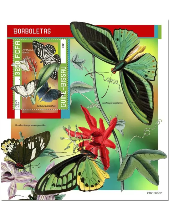 n° 1988 - Timbre GUINEE-BISSAU Blocs et feuillets