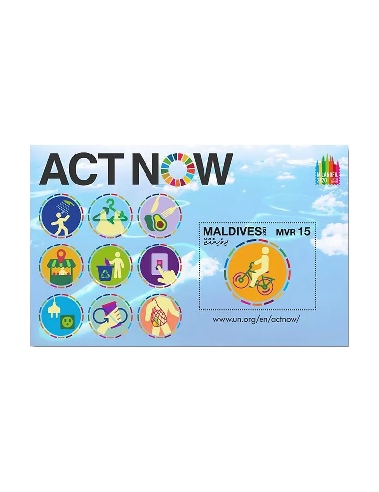 n° 1504 - Timbre MALDIVES Blocs et feuillets