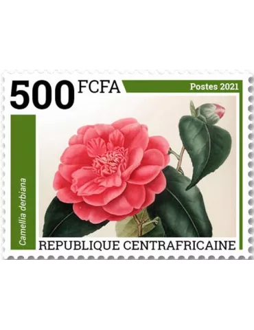 n° 8434/8437 - Timbre CENTRAFRIQUE Poste 2