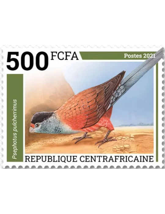 n° 8442/8445 - Timbre CENTRAFRIQUE Poste