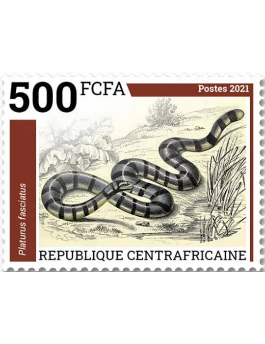 n° 8466/8469 - Timbre CENTRAFRIQUE Poste