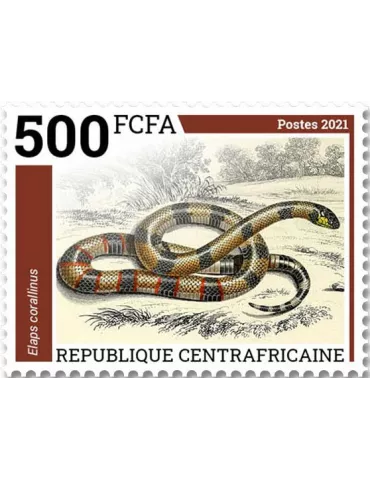 n° 8466/8469 - Timbre CENTRAFRIQUE Poste 2