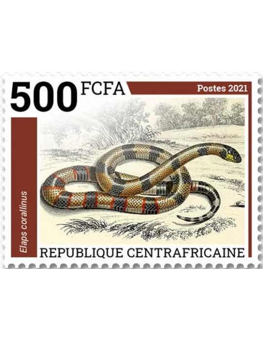 n° 8466/8469 - Timbre CENTRAFRIQUE Poste