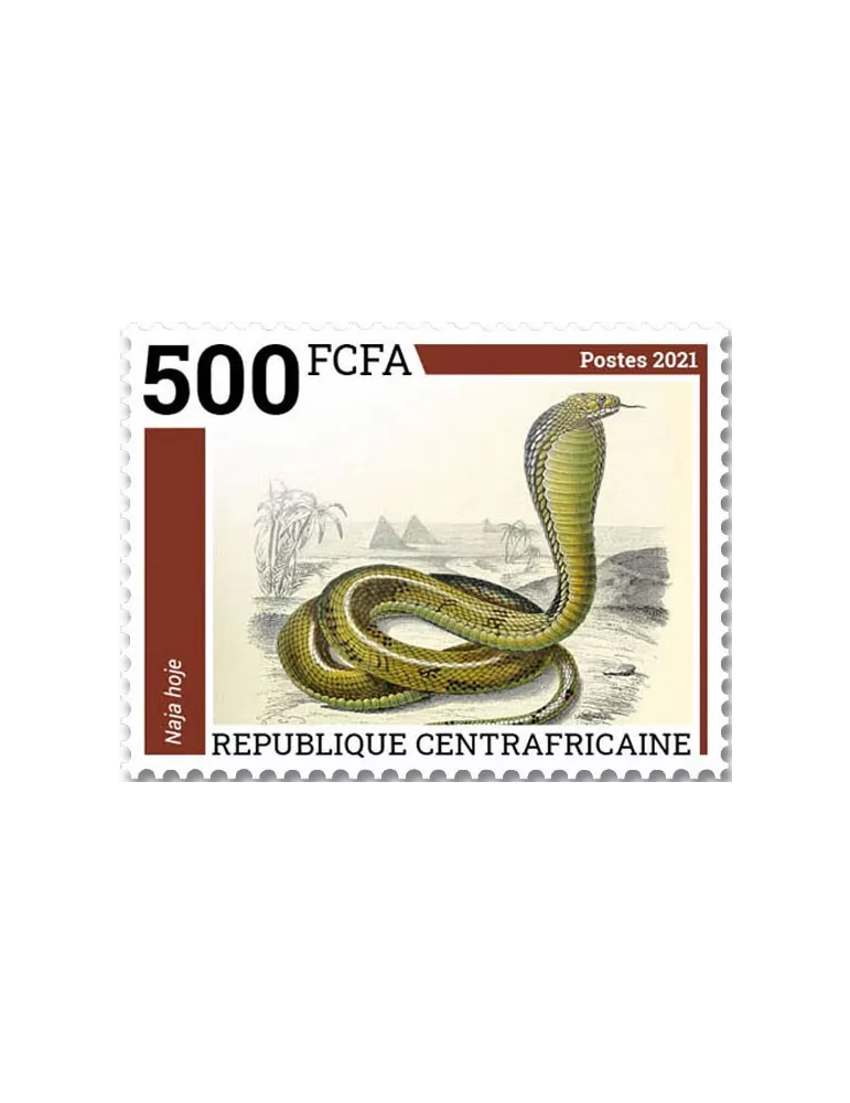 n° 8466/8469 - Timbre CENTRAFRIQUE Poste