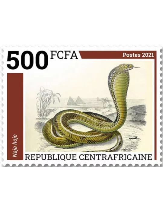 n° 8466/8469 - Timbre CENTRAFRIQUE Poste