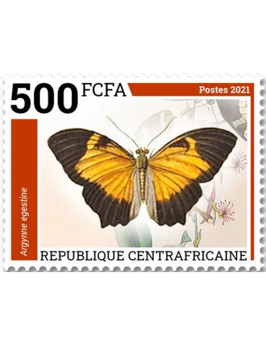 n° 8470/8473 - Timbre CENTRAFRIQUE Poste