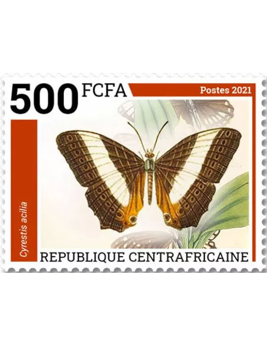 n° 8470/8473 - Timbre CENTRAFRIQUE Poste