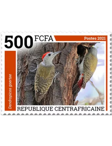 n° 8478/8481 - Timbre CENTRAFRIQUE Poste 2