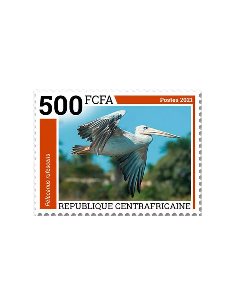 n° 8478/8481 - Timbre CENTRAFRIQUE Poste