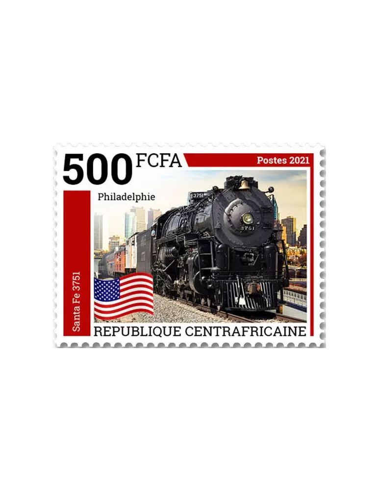 n° 8490/8493 - Timbre CENTRAFRIQUE Poste