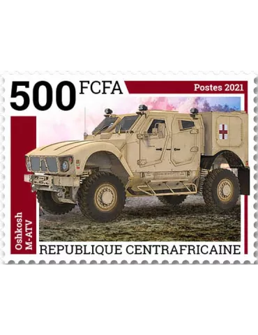 n° 8498/8501 - Timbre CENTRAFRIQUE Poste