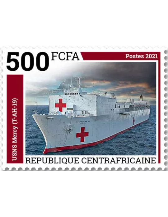 n° 8498/8501 - Timbre CENTRAFRIQUE Poste