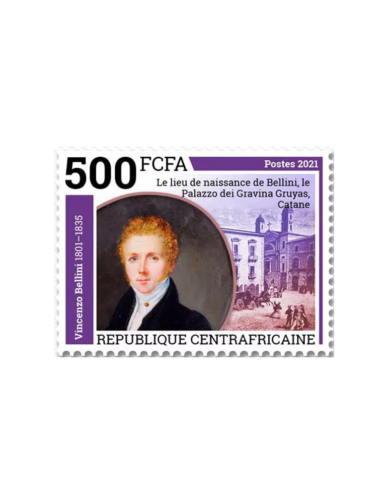 n° 8506/8509 - Timbre CENTRAFRIQUE Poste