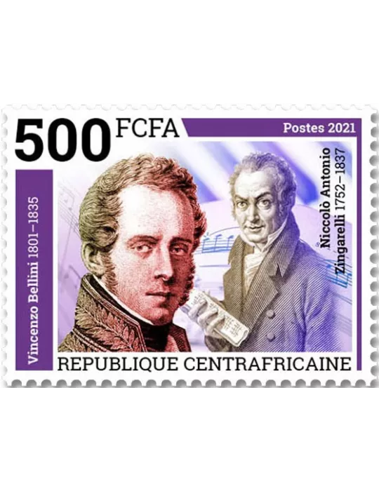 n° 8506/8509 - Timbre CENTRAFRIQUE Poste