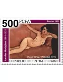 n° 8510/8513 - Timbre CENTRAFRIQUE Poste
