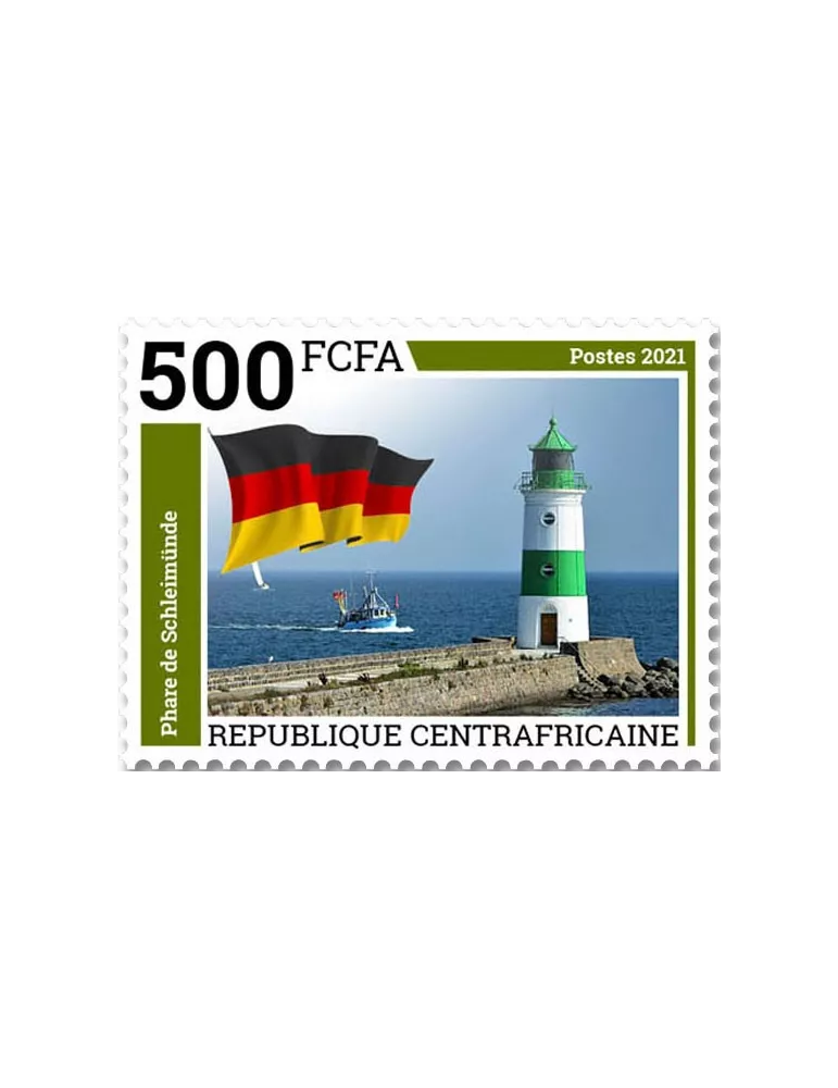 n° 8518/8521 - Timbre CENTRAFRIQUE Poste