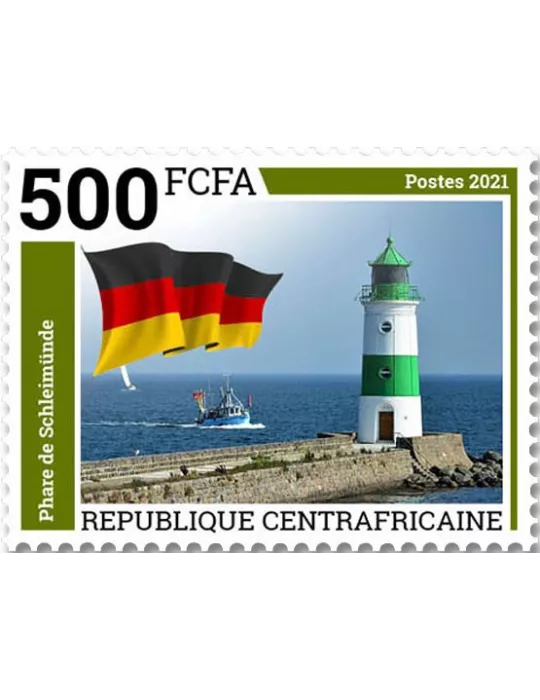 n° 8518/8521 - Timbre CENTRAFRIQUE Poste