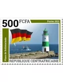 n° 8518/8521 - Timbre CENTRAFRIQUE Poste