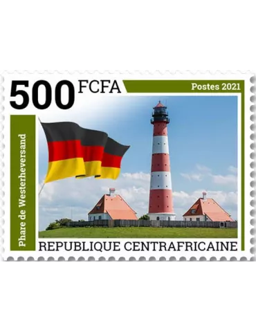 n° 8518/8521 - Timbre CENTRAFRIQUE Poste 2
