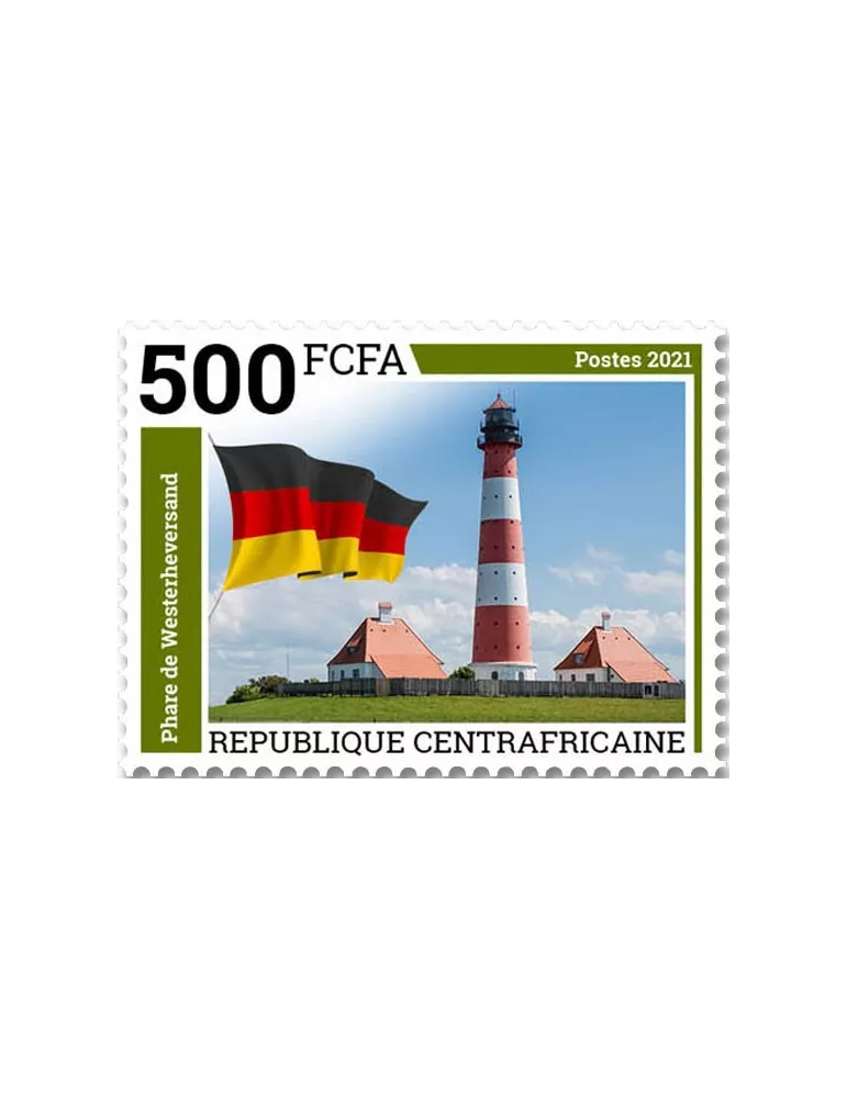 n° 8518/8521 - Timbre CENTRAFRIQUE Poste