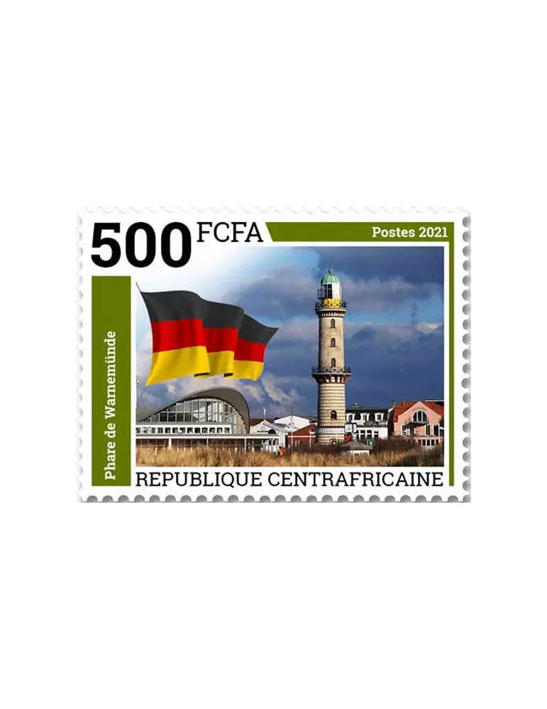 n° 8518/8521 - Timbre CENTRAFRIQUE Poste