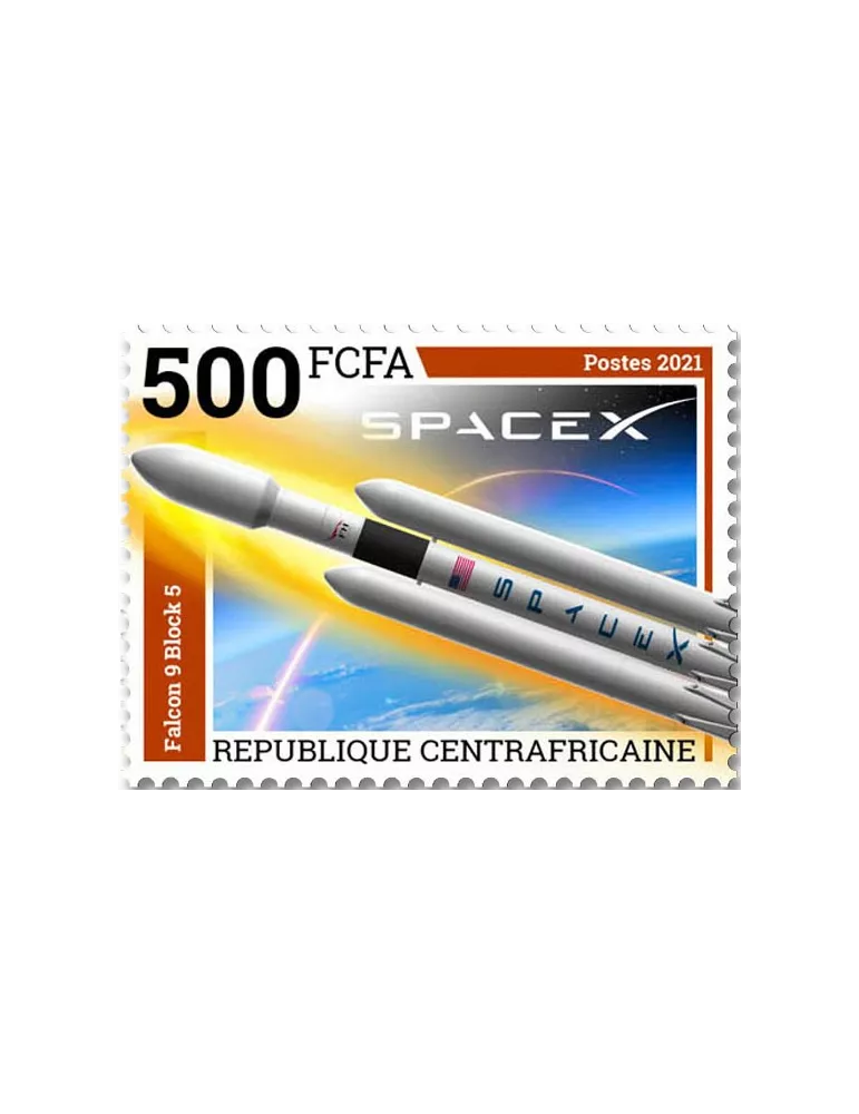 n° 8526/8529 - Timbre CENTRAFRIQUE Poste