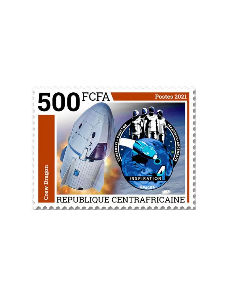 n° 8526/8529 - Timbre CENTRAFRIQUE Poste