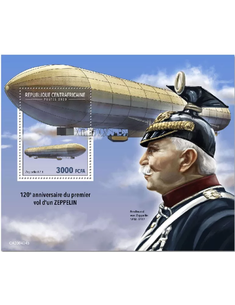 n° 1612 - Timbre CENTRAFRIQUE Blocs et feuillets