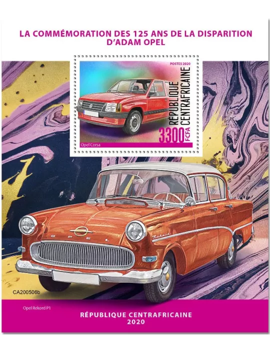 n° 1661 - Timbre CENTRAFRIQUE Blocs et feuillets