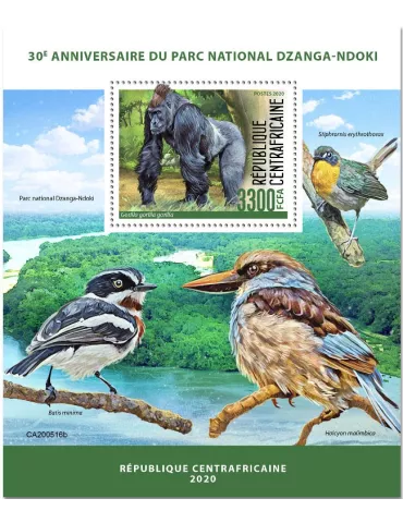 n° 1671 - Timbre CENTRAFRIQUE Blocs et feuillets