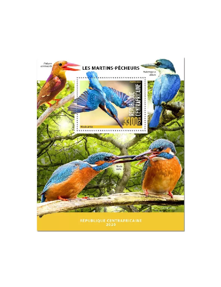 n° 1675 - Timbre CENTRAFRIQUE Blocs et feuillets